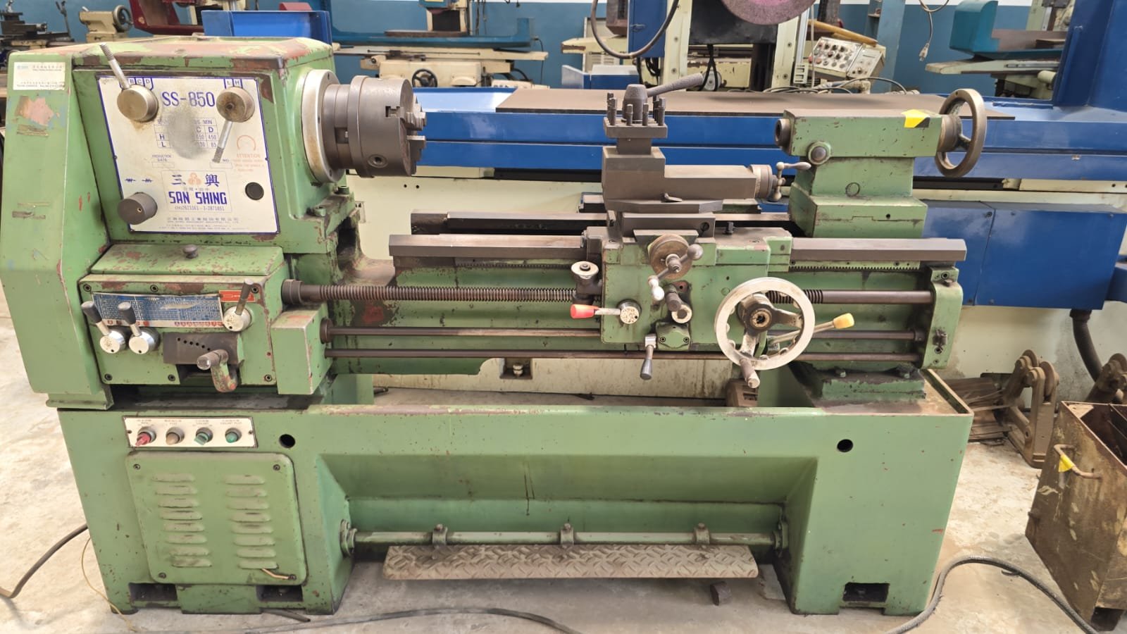 Lathe Machine San Shing